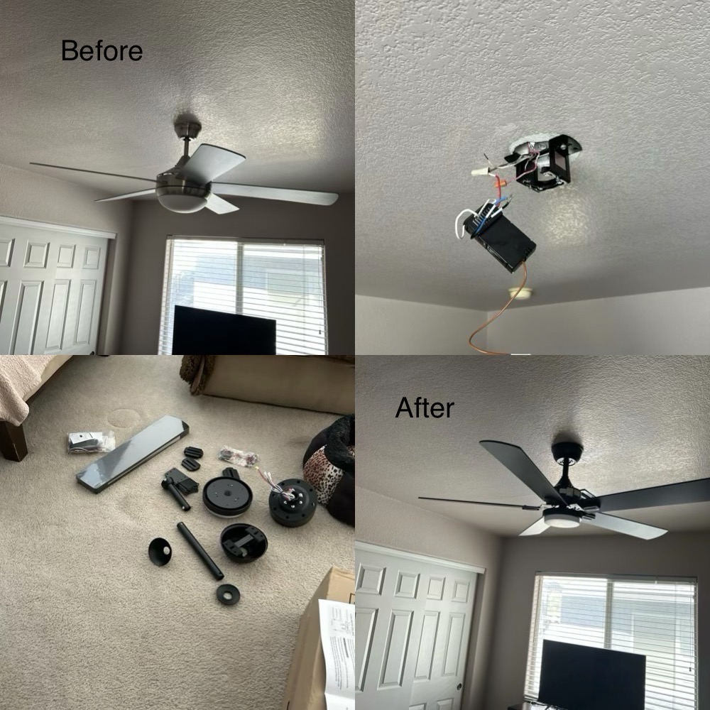 Ceiling Fan Install